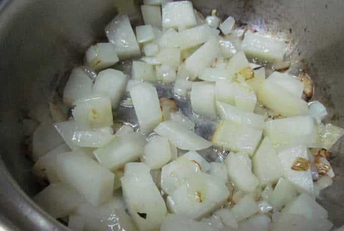Ajouter les pommes de terre