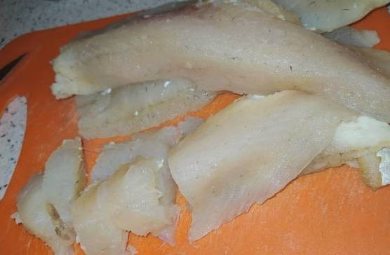 Couper en morceaux de la taille d’une portion