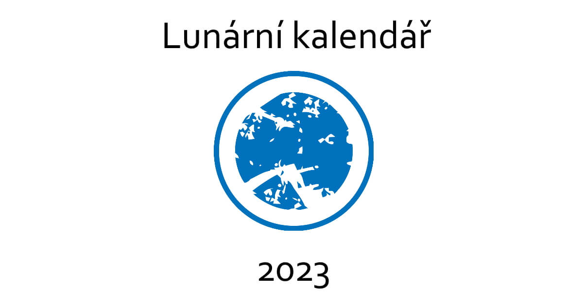 Lunární kalendář 2023