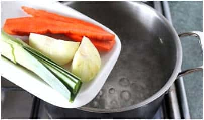 Gemüseansatz kochen