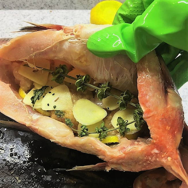Farcir le poisson