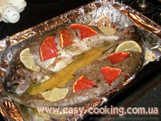 Випікання форелі