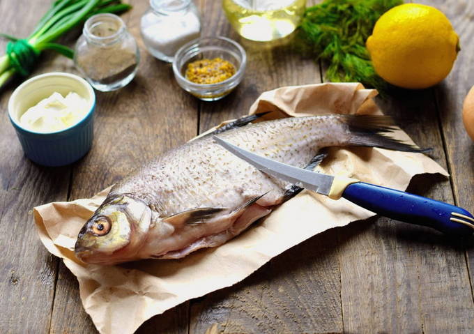 Clean the bream