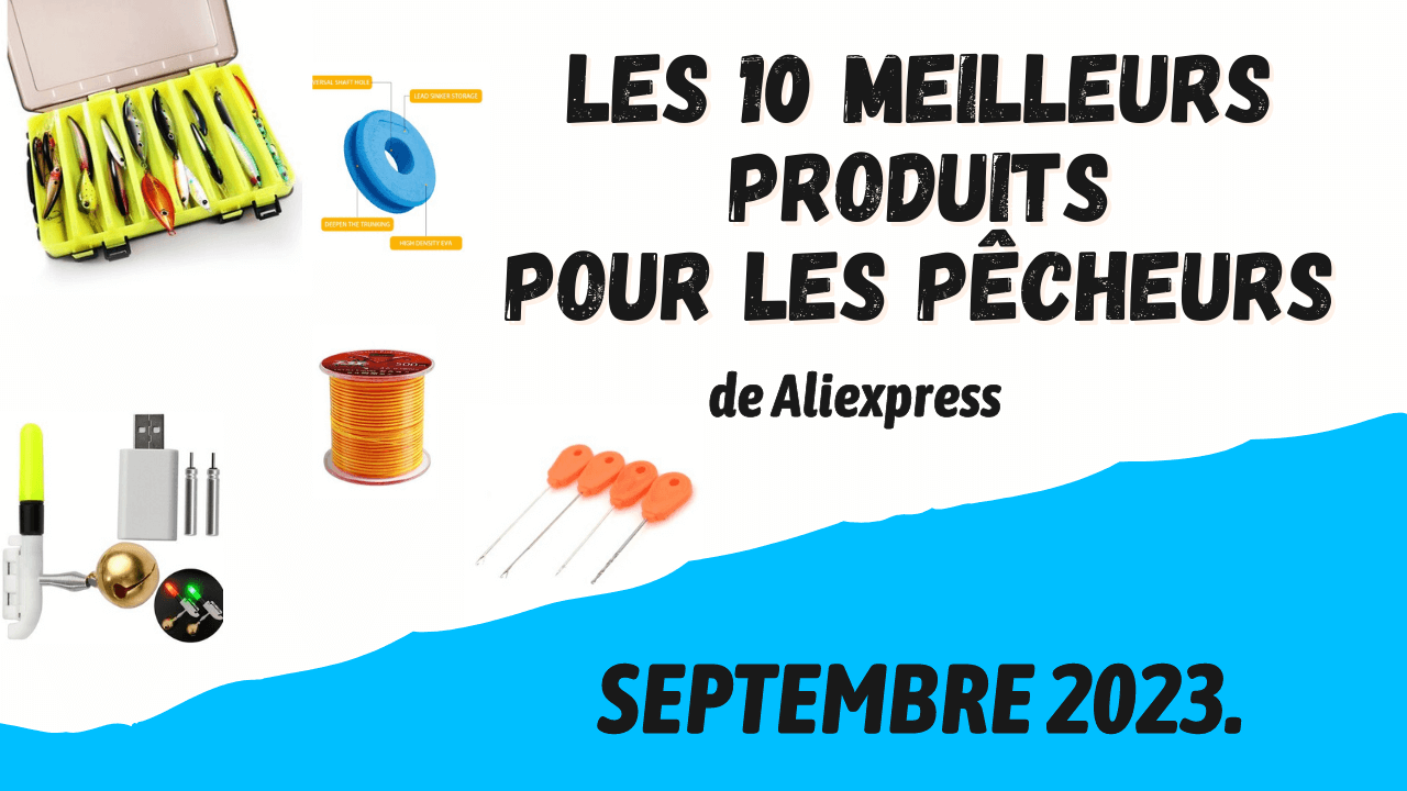 Sélection des 10 produits les plus vendus sur Aliexpress en septembre 2023