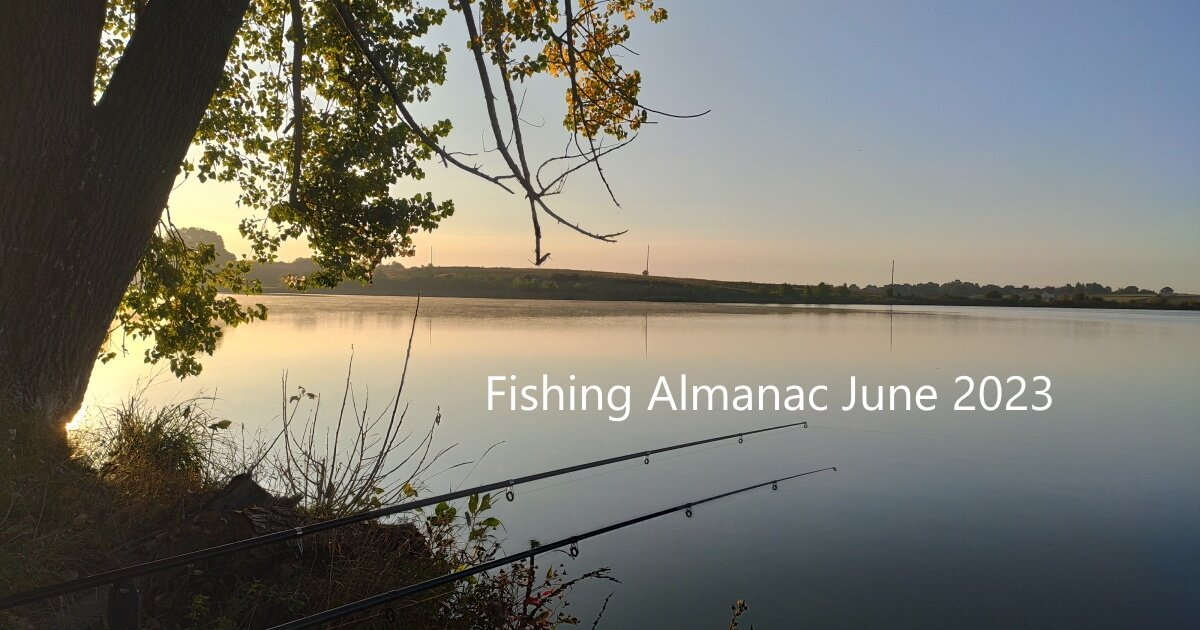 Fishing almanac June 2023