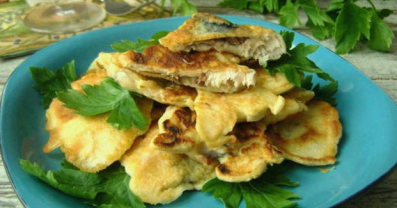 Maquereau frit en pâte à beignets à la poêle
