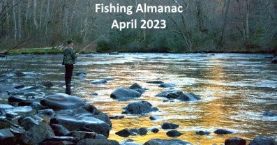 Fishing almanac April 2023