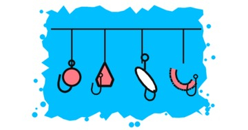 Ice jig body shapes