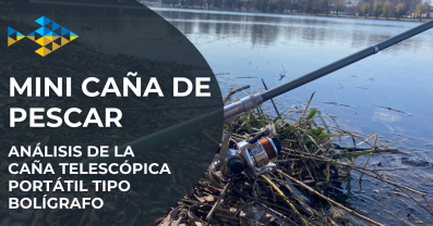 Mini caña de pescar: análisis de la caña telescópica portátil tipo bolígrafo