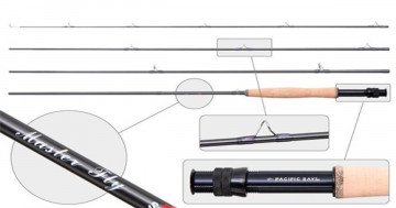 The material of the fly rod