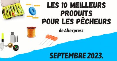 Sélection des 10 produits les plus vendus sur Aliexpress en septembre 2023