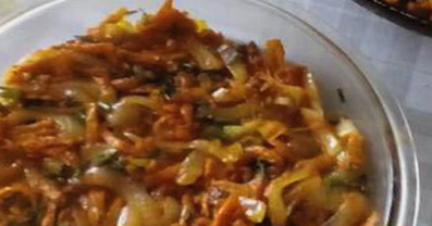 Cod under a Marinade of Onion and Carrot